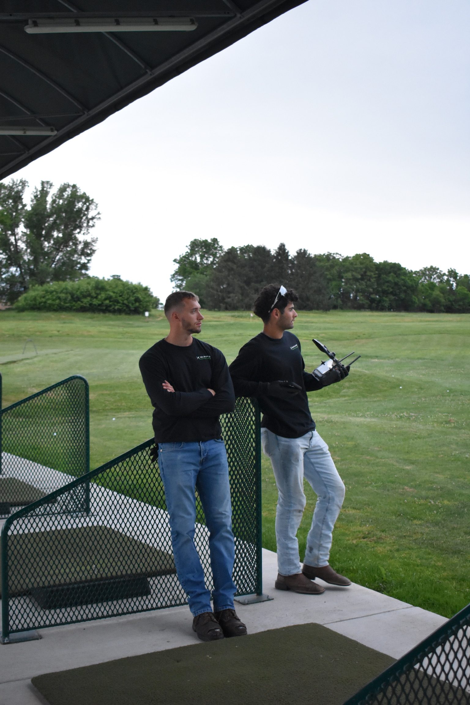 Drone ready to launch