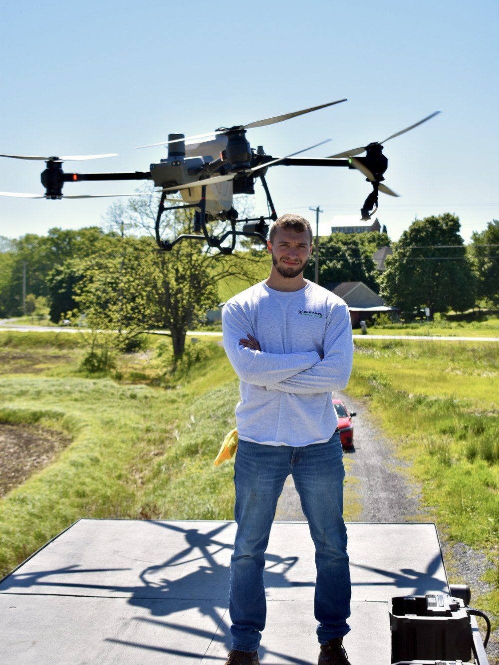 Kaanan Hissong, owner and pilot